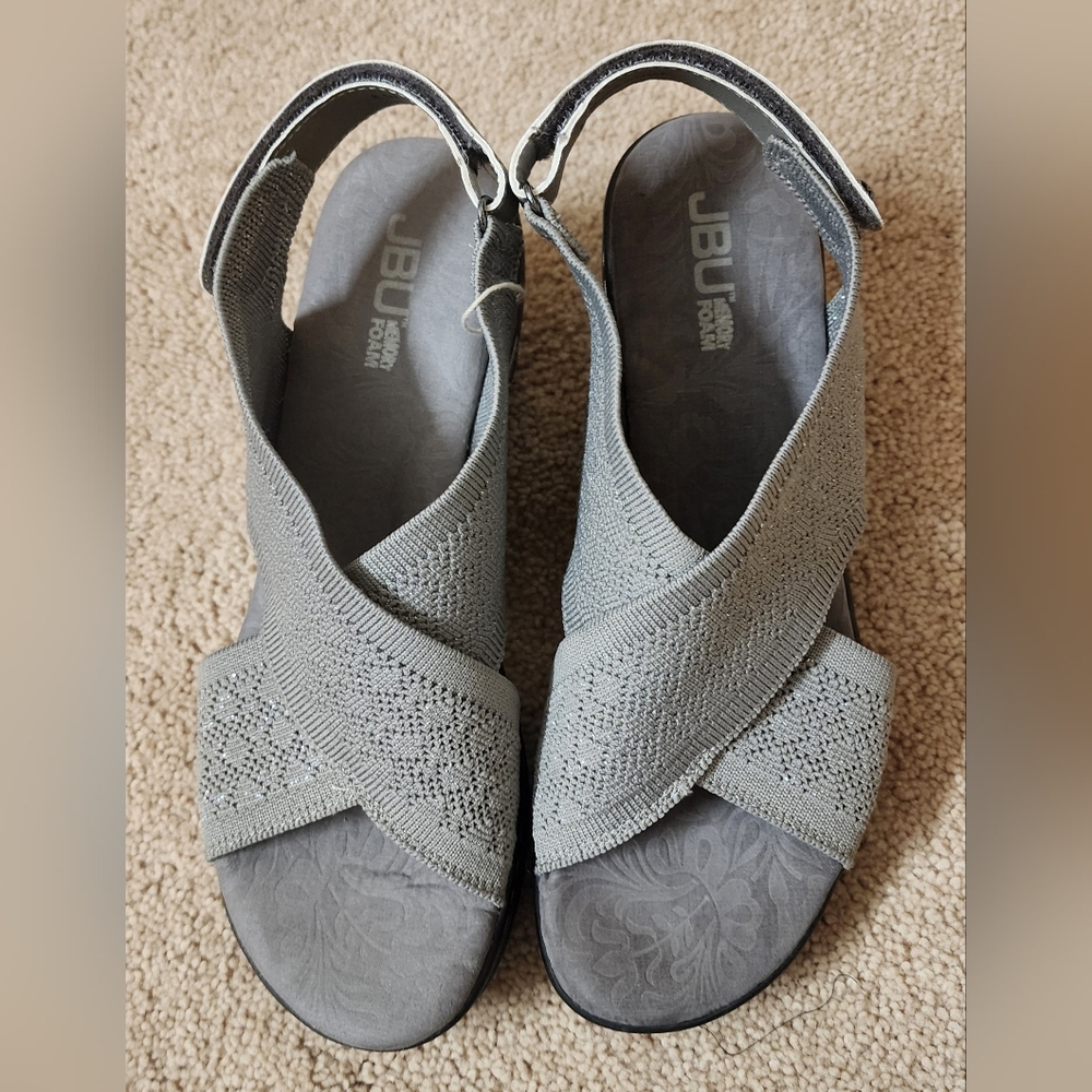 JBU Women's Gray Sandals